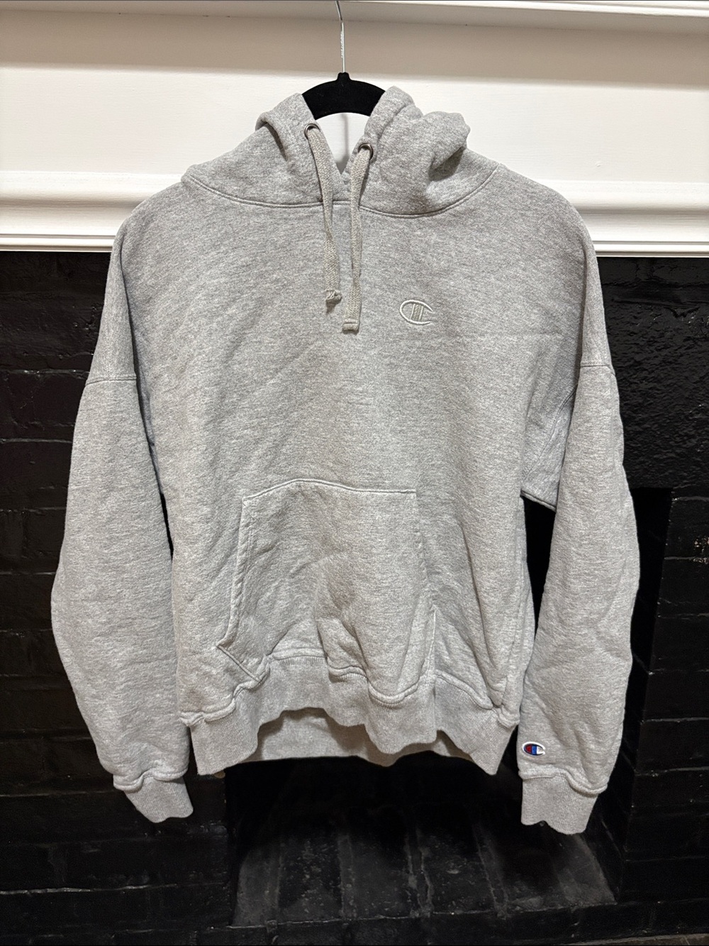 Champion Gray Hoodie Sweatshirt